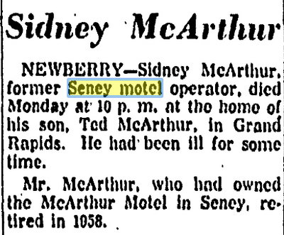 Fox River Motel - June 1959 Article On Mccarthur Motel
